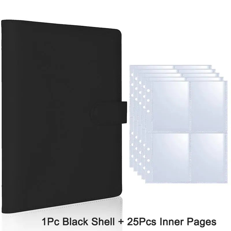 Page 4 Grids Photo Card A5-Binder Kpop Albums Idol Cards Loose-leaf Qme A1