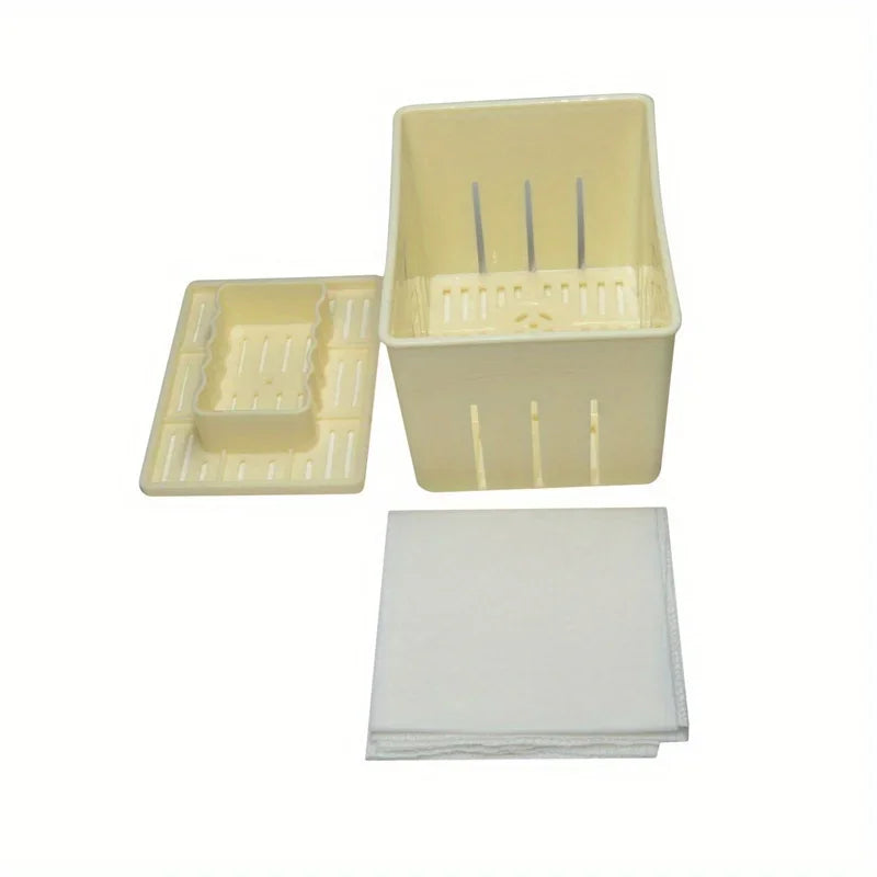Homemade Tofu Box Mould - Easy and Healthy Way to Make Your Own Tofu at Home Qme