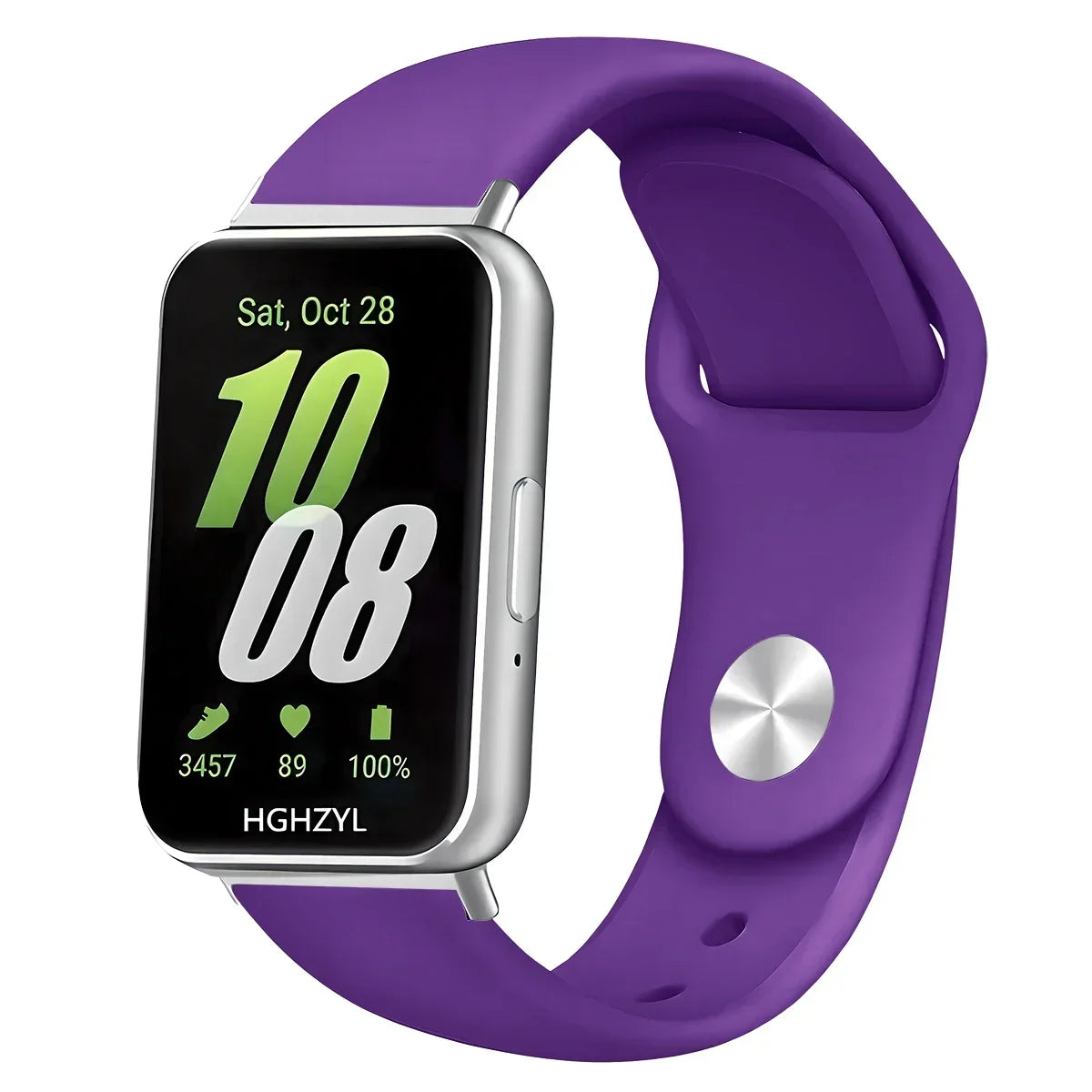 Silicone Strap For Samsung Galaxy Fit 3 Watch Band Wristband For Samsung Galaxy Fit 3 Bracelet Replacemen Qme DPu For Galaxy Fit 3