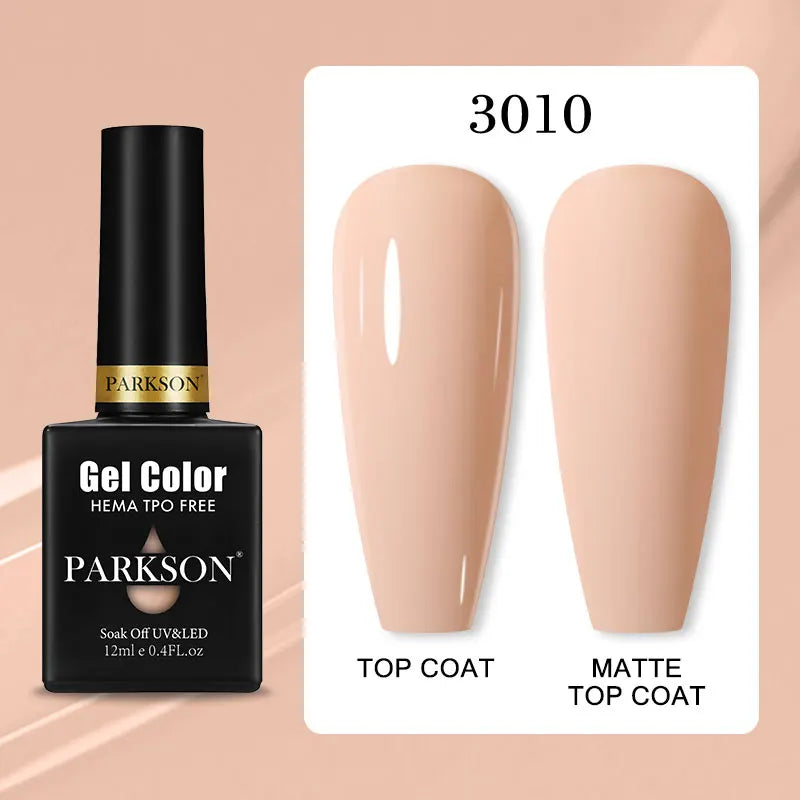 Parkson Colorful Nail Gel Polish Lacquer Soak Off UV LED Long Lasting