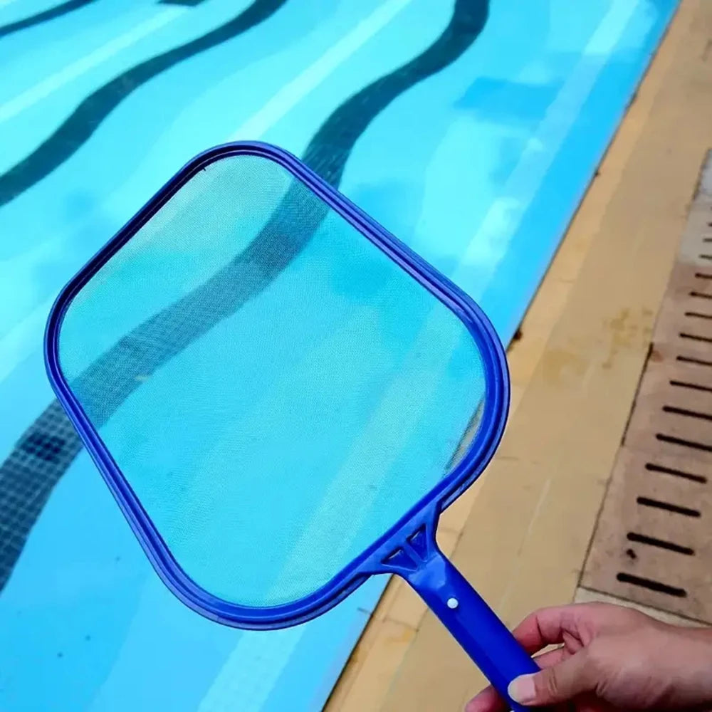 Professional Leaf Rake Deep Bag Swimming Pool Cleaning Nets Spa Rubbish Skimmer Pool Net Pool Cleaning Net Piscina Accessories Qme