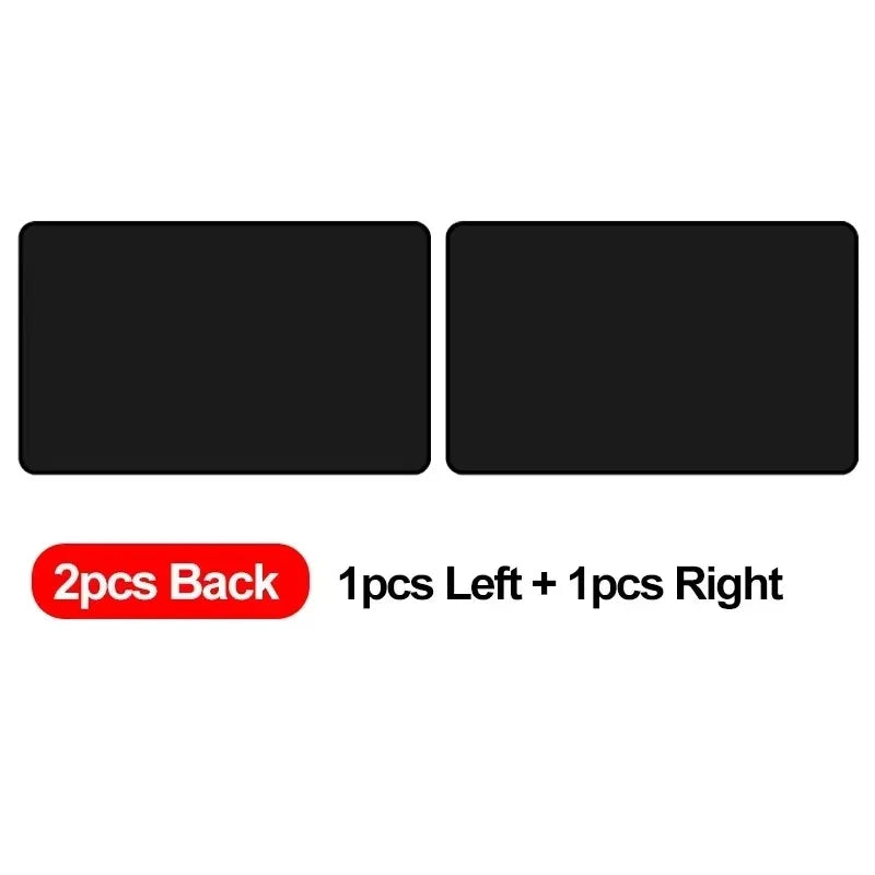 Magnetic Car Window Sunshade Cover Summer UV Protection Car Side Front Rear Window Mesh Curtain Protector Cover Auto Accessories Qme Rear 2pcs
