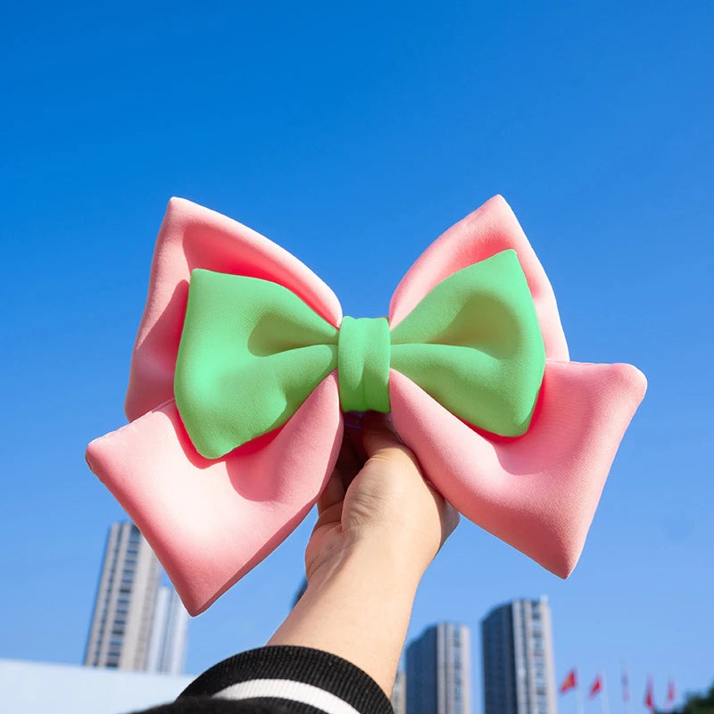 Electric Bike Helmet DIY Accessories Bowknot Suction Cup Girl Women Qme A6