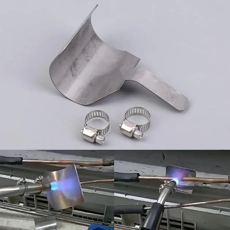 1Pc Gas Torch Welding Torch Heat Shield Air Conditioning Pipe Welding Fire Shield Plate Copper Tube Welding Auxiliary Tool. Qme