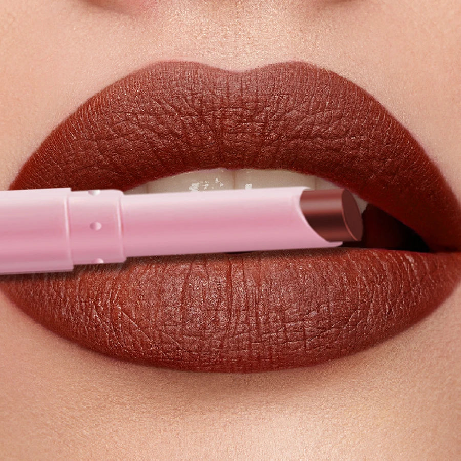 15-color Nude Red Lip Liner Pencil Brown Matte Smooth Waterproof Long Qme 11