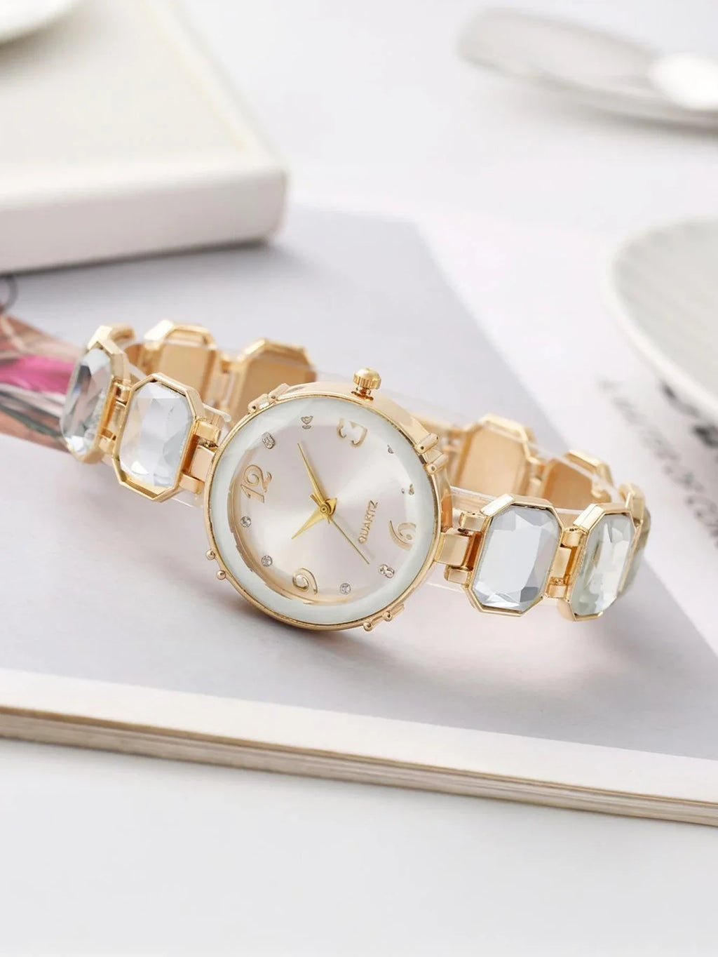 1-piece Women's Watch Fashion Watch Women's Versatile High end Women's Watch Women's Watch Qme