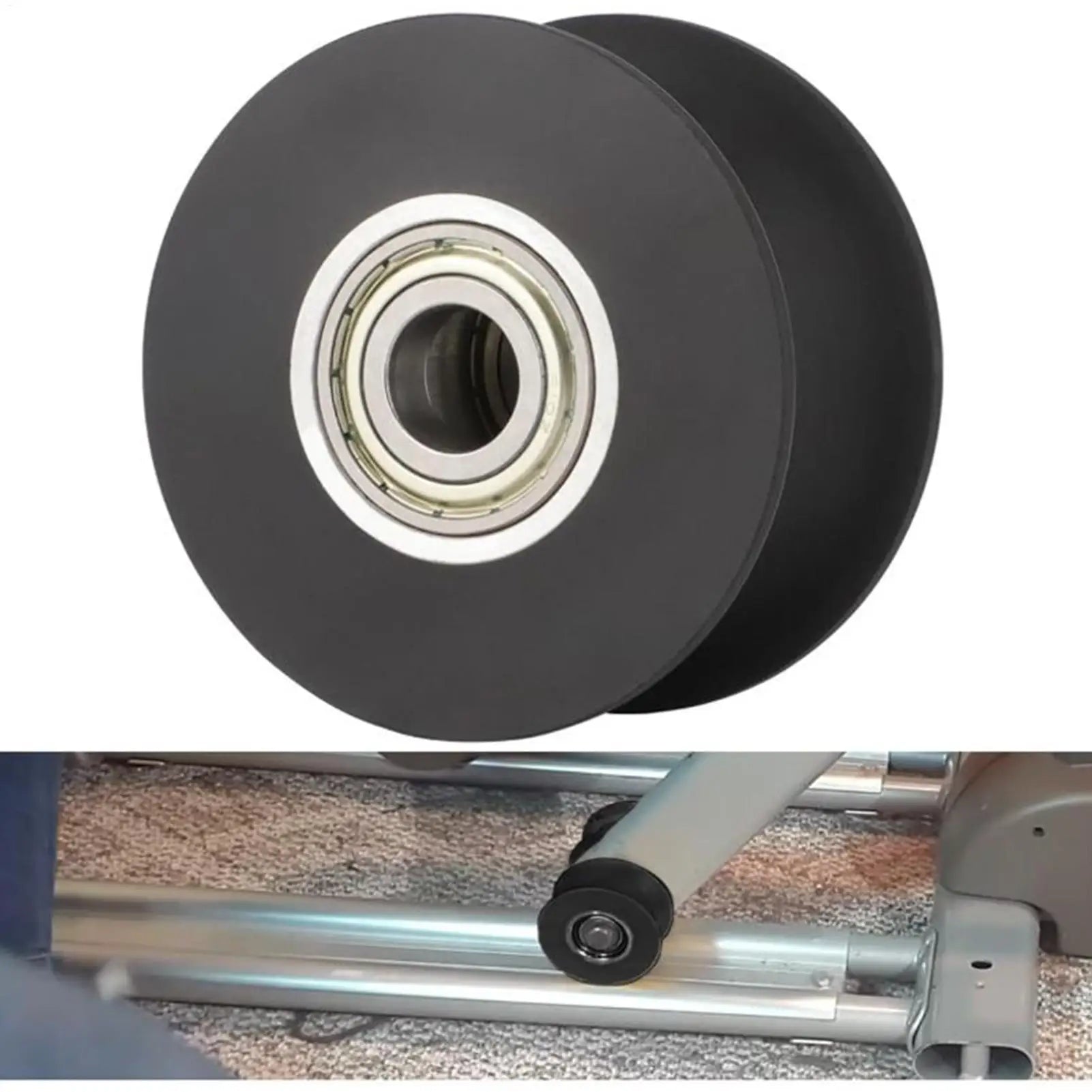 Elliptical Trainer Roller Quiet Smooth Replacement Parts Elliptical Replacement Parts For Indoor Commercial Gym Apartment Room Qme