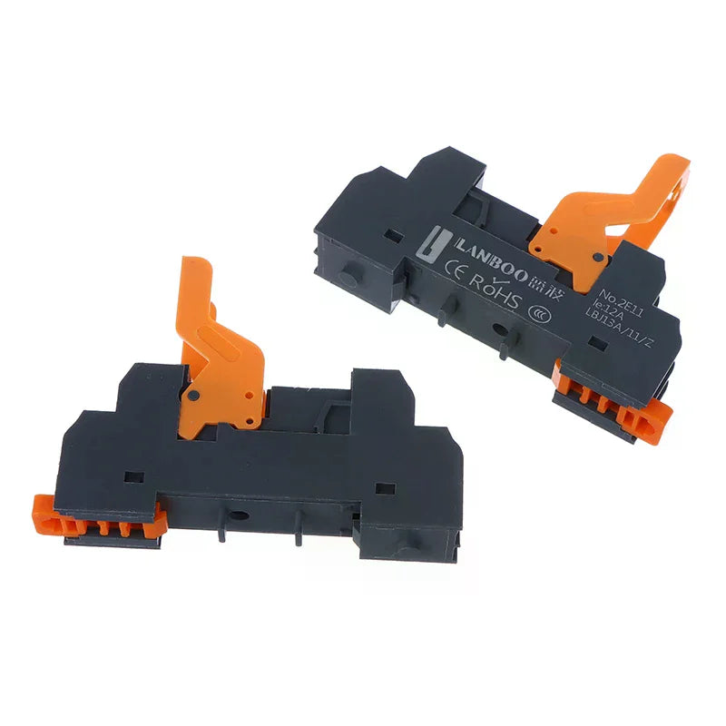 Relay Base LBJ13A Series Precision Manufacturing 5Pin 8Pin For DC12V/24V/48V AC24V/110V/220V Qme