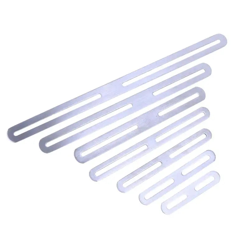 Stainless Steel Straight Angle Bracket Black Silver Thickened 180 Qme