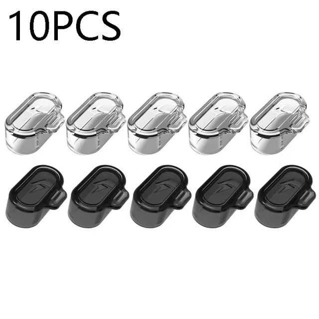 Charging Port Dustproof Plug Cover Protector Cap for Garmin Forerunner 955 945 255 Fenix 7 7S 7X 6 6S 6X TPU Clear Dust Cap Case Qme 10pcs Mixed
