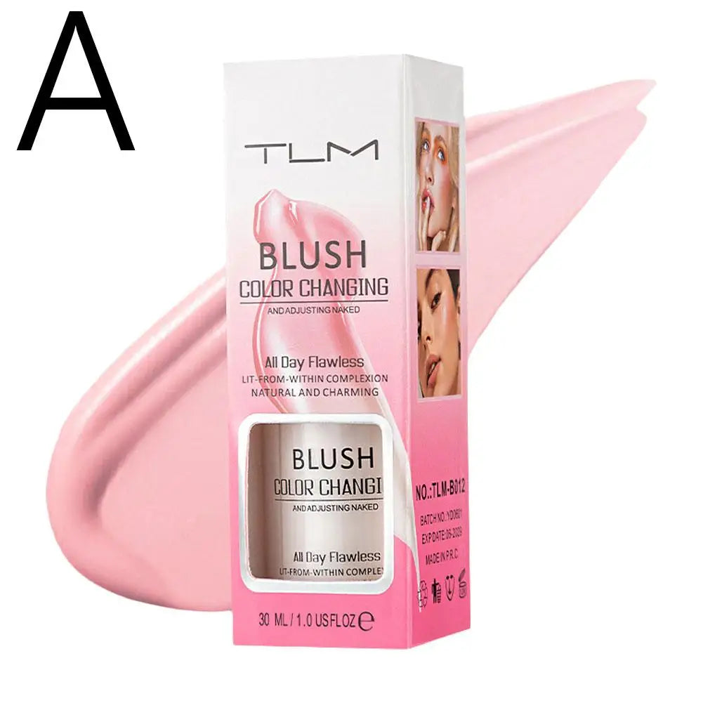 Warming Blush Liquid Foundation Temperature Changing Naturally Blends Qme 01