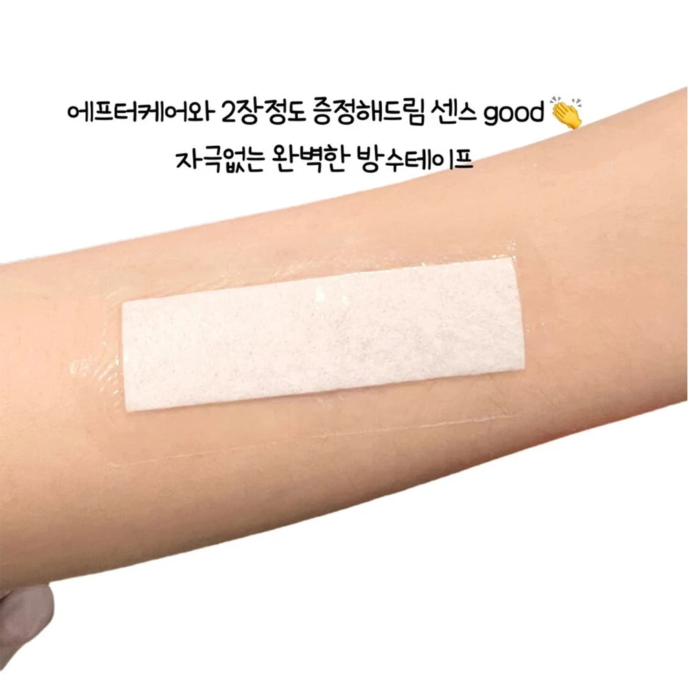 Eyebrow Protection Waterproof Tape Tattoo Real Operation Transfer Sticker Skin Eyebrow Line Practice Permanent Silicone Tattoo Qme