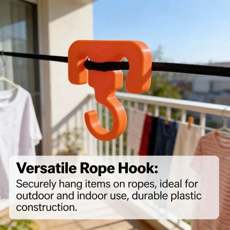 Portable Camping Hook Multifunctional Clothes Lanyard Qme