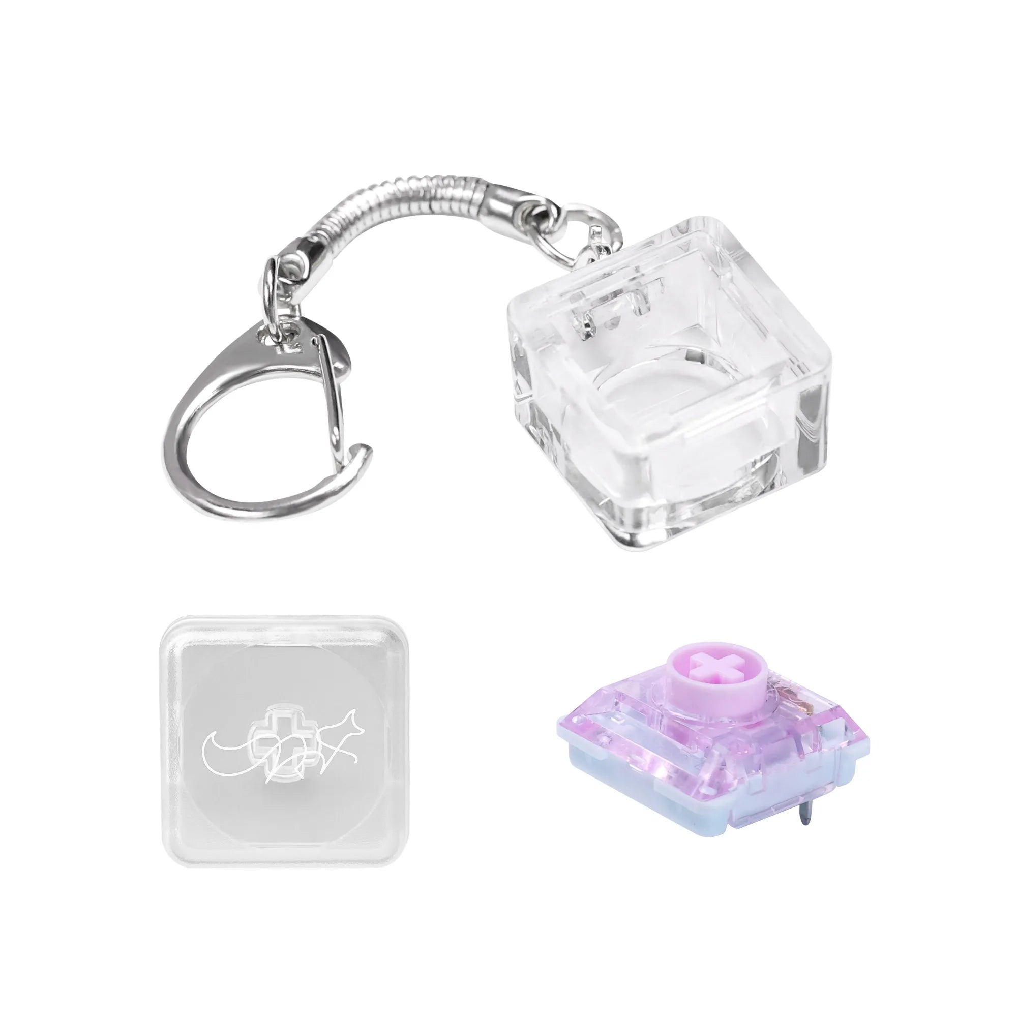 12 Kind Finger Button Anti-stress Toy Acrylic Mechanical Keyboard Keycaps Office Decompression Calming Children Adults Unzip Top Qme saker