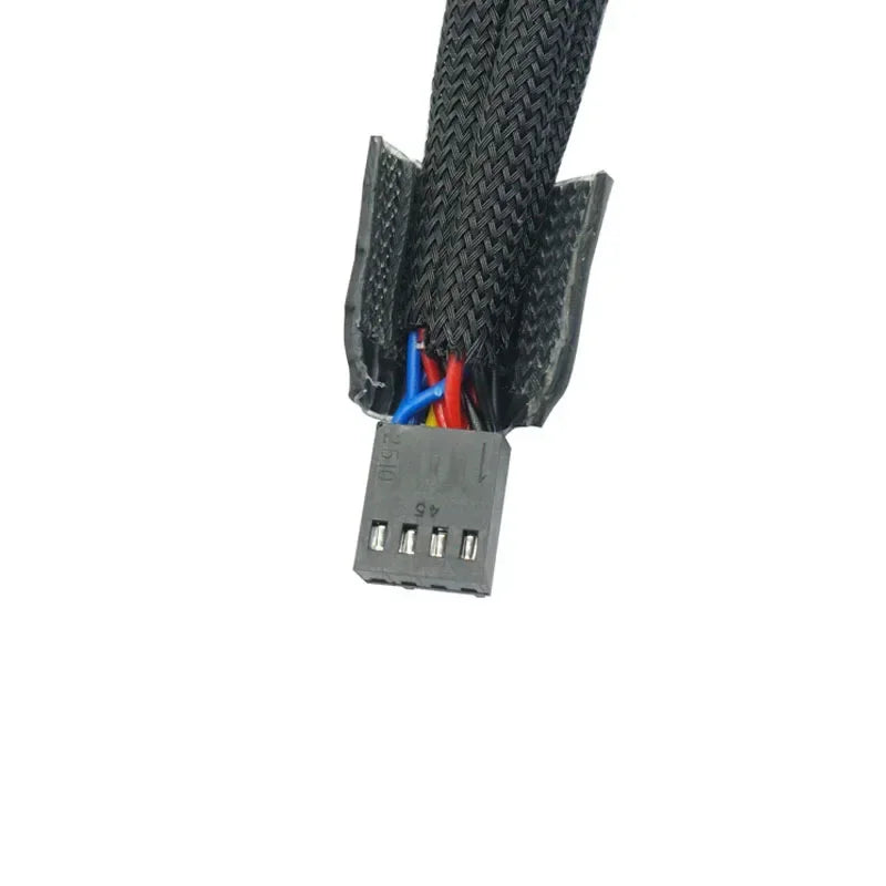 Fan Hub CPU Cooling 1 to 3 Port 12 V to Fan-Header with 3 Pin PWM Controller Dedicated Supply Extension Cable Qme