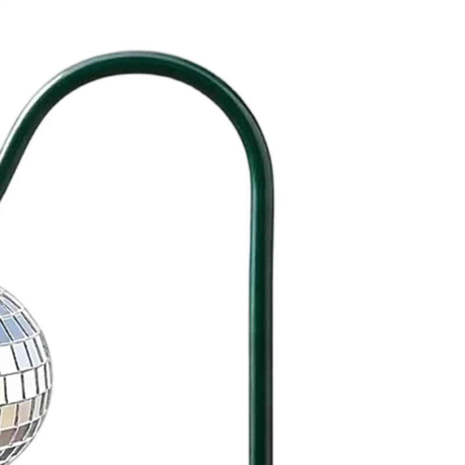 Plant Stake Pot Ornaments Disco Ball Planter Patio Lawn Walkway Home Qme