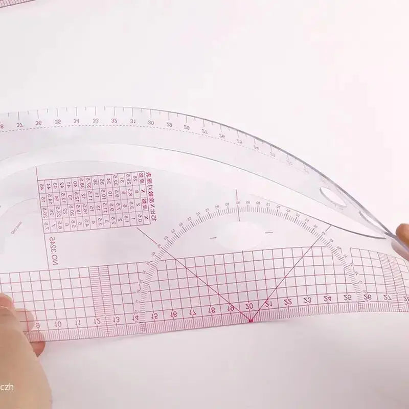 Clothing Sewing Ruler French Curve Flexible Tailoring Templates Qme