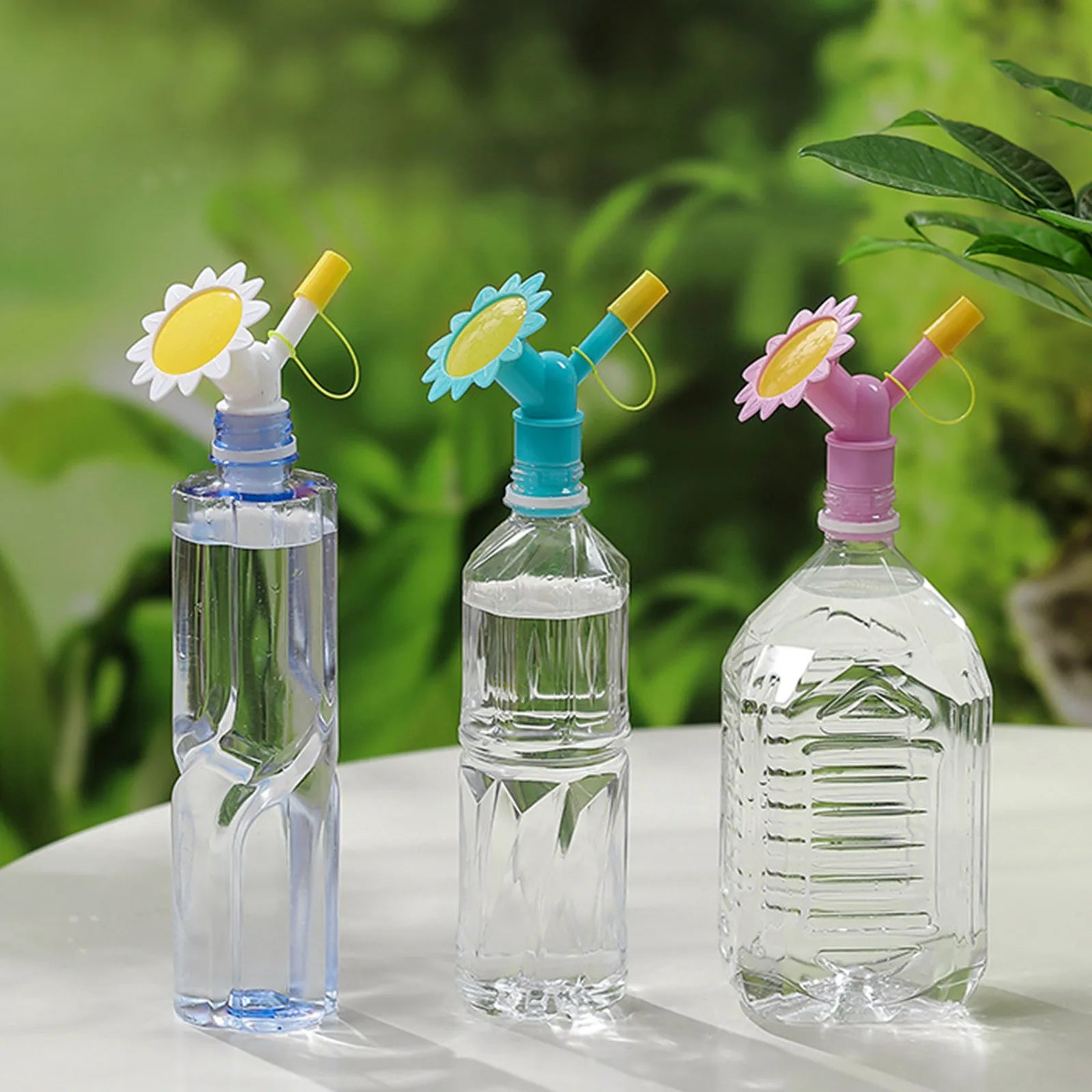 Plastic Sunflower Shaped Garden Plant Watering Sprinkler Head Irrigation Head Suitable For Indoor And Outdoor Nursery Potted Qme