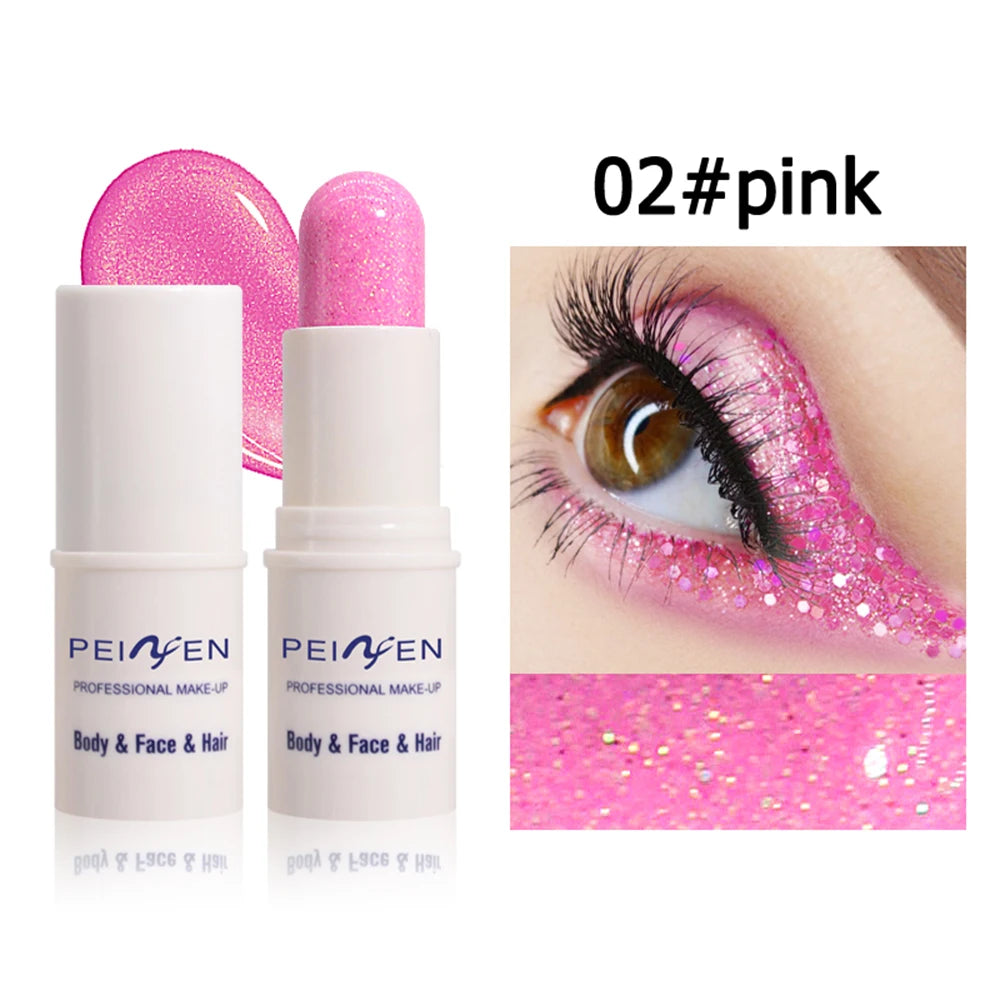 Multi Functional Makeup Stick Durable Waterproof Formula Gloss Qme 02 pink