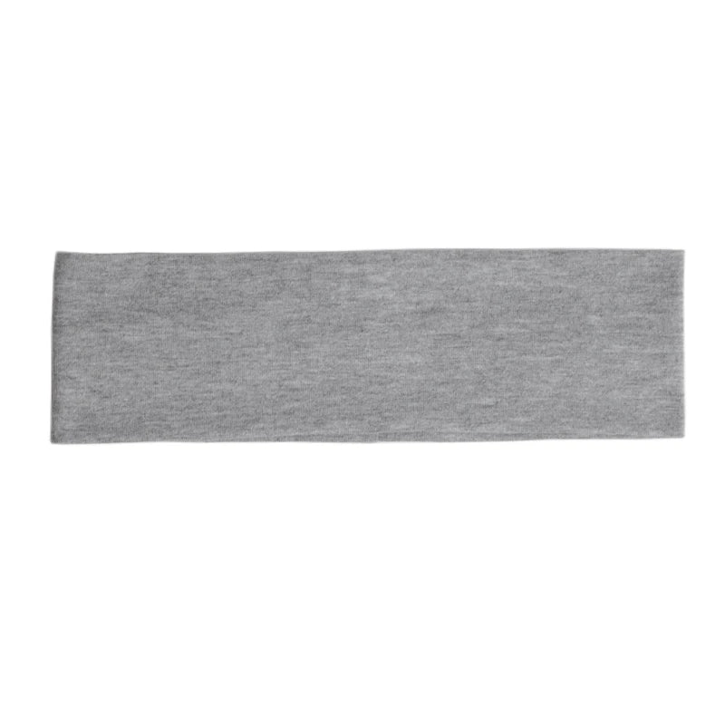 Simple Hairband Elastic Sports Headbands Headdress Quick Dry Workout Qme Light Grey 36pcs