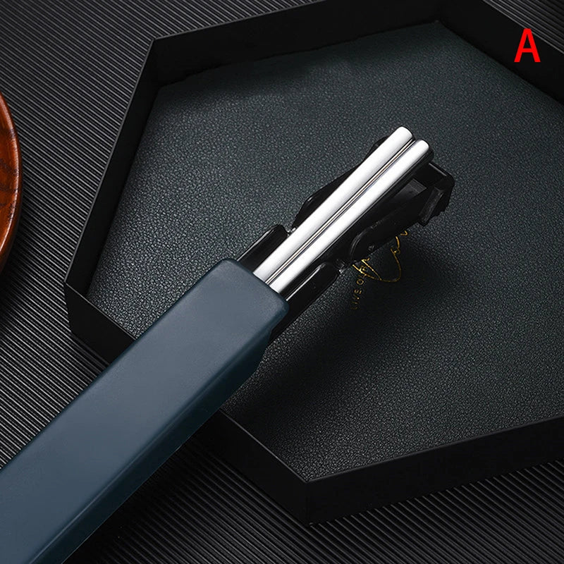 Portable Non-slip Chopsticks Storage Box Holder 304 Stainless Steel Qme A