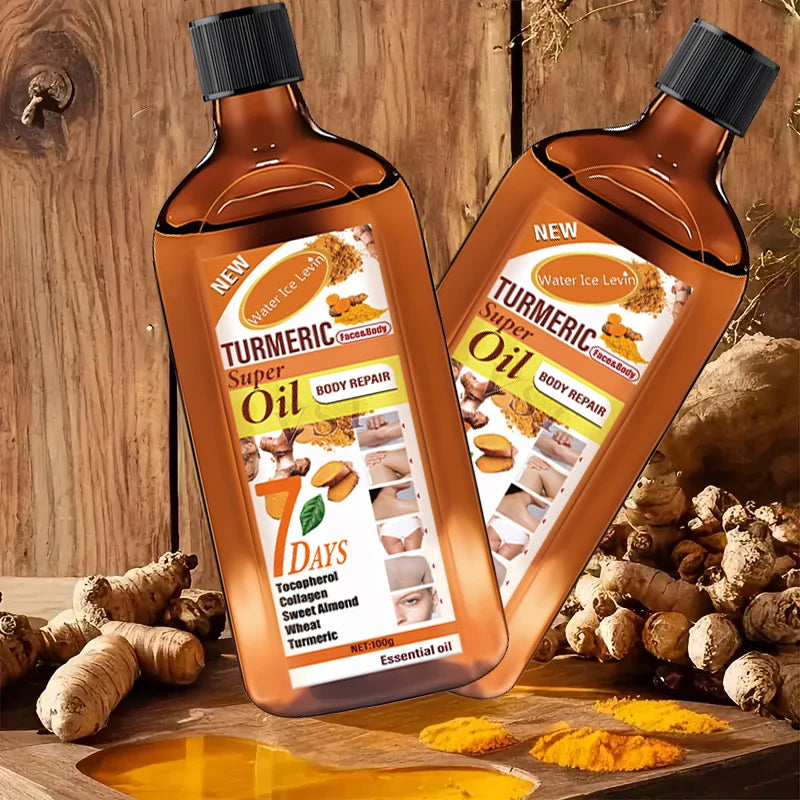 Ginger Essential Oil Massage Oil, Gentle and Non-Greasy, Suitable for All Genders, Contains Camellia Oil and Almond Oil, Perfect for Massage, Bathing, Body and Hair Care Qme