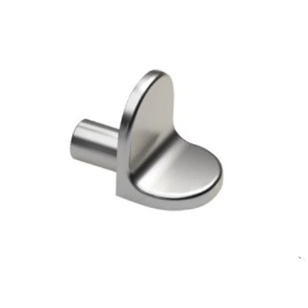 20pcs 5mm L - Shaped Shelf Support Studs: Fix Wooden/Glass Boards in Cabinets, Ideal Furniture Bracket Holders Qme