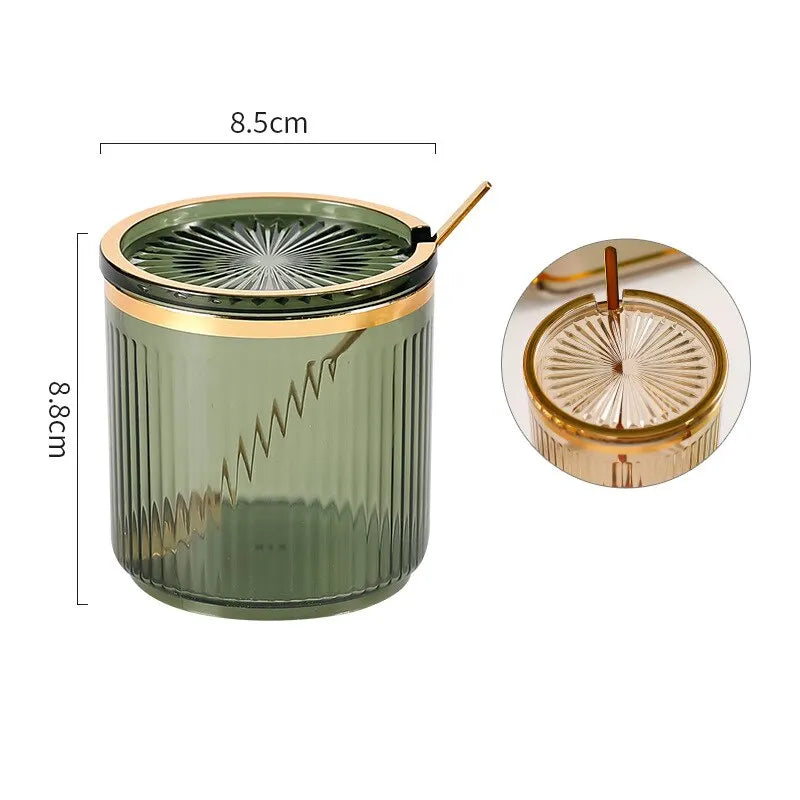 Seasoning Jar With Spoon Household Kitchen Exquisite Seasoning Bottle Storage Jar Qme