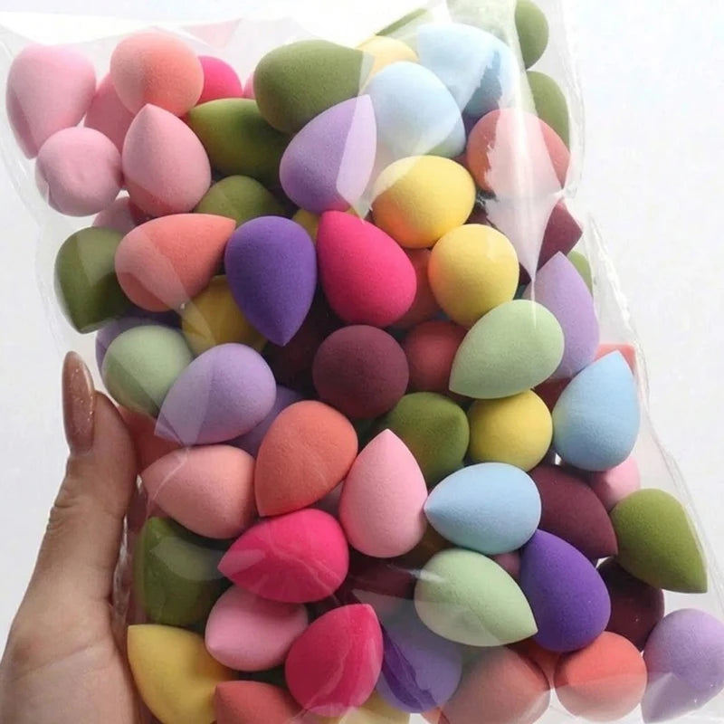 Mini Finger Puff Beauty Cosmetic Foundation Sponge Makeup Blender Qme mix