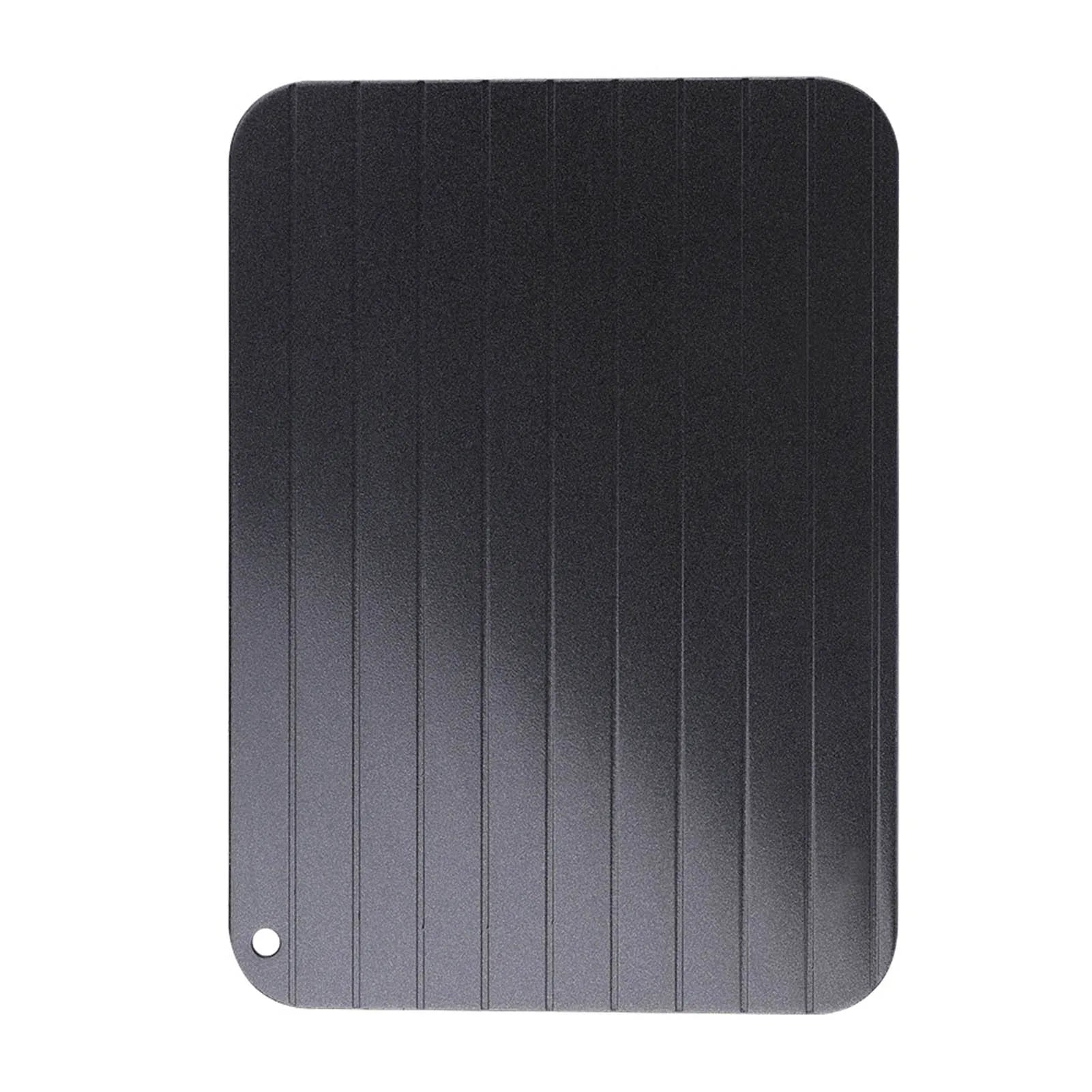 Defrost Plate Fast Defrost Tray Thaw Tray Metal Aluminum Fast Safe Food Meat Defrosting Thawing Tray Plate Home Kitchen Gadget Qme Default Title