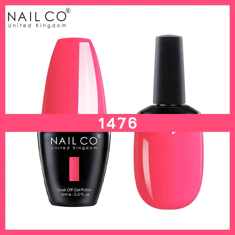 NAILCO Nude Nails Gel Nail Polish UV LED Semi-permant Varnish Hybrid