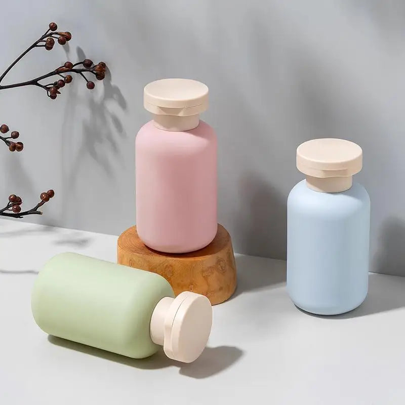 Soft Leakproof Travel Bottles Portable Squeeze Tubes Shampoo Lotion Qme