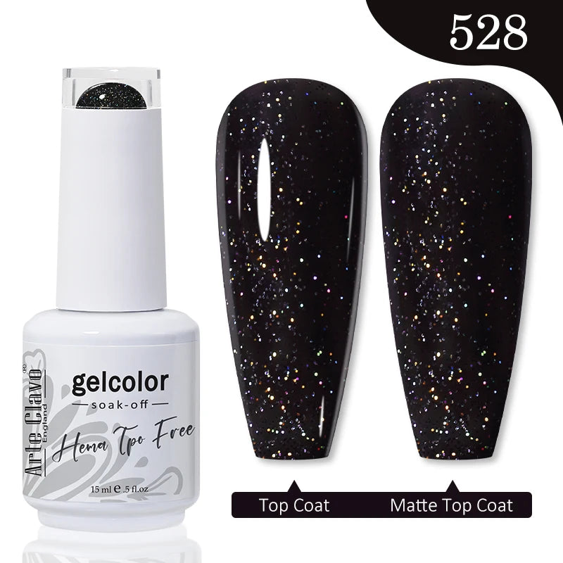 Arte Clavo Jelly Series Semi-transparent Light Pink Peach Gel Nail