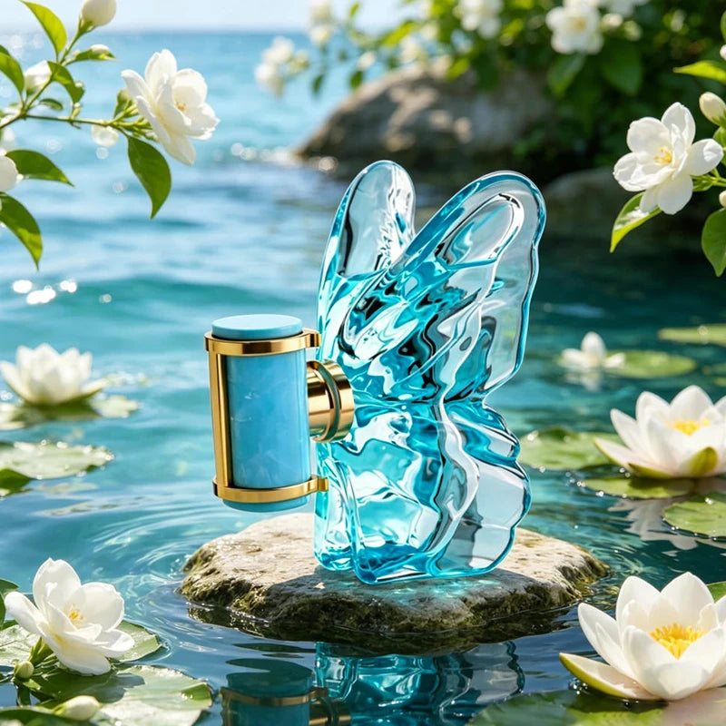 Luxury Butterfly Eau De Toilette Rose Jasmine Vanilla Long-lasting Qme