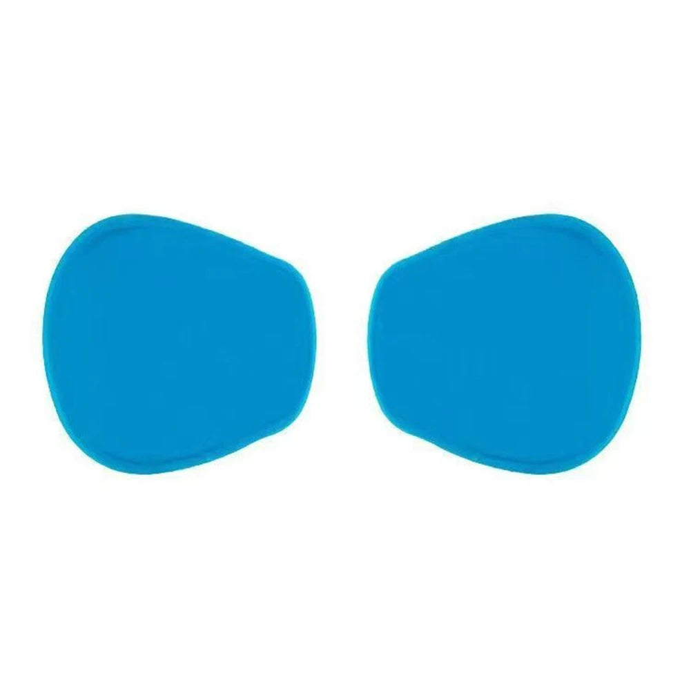 1Pair/2pcs Massager Pads Replacement Silicon Gel Body Massager Patch Reusable Comfortable Harmless EMS Neck Trainer Accessories Qme Pads