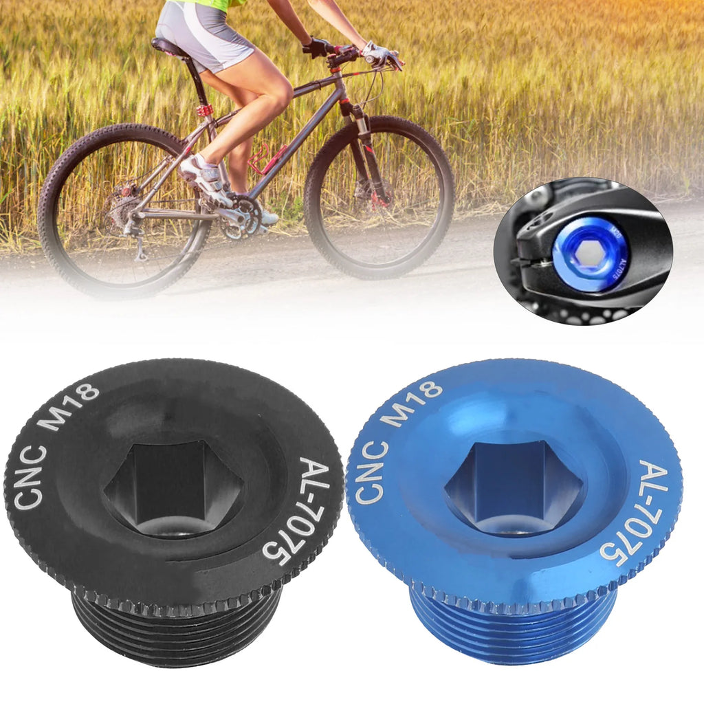Mountain Bike Crank Arm Fixing Bolts Aluminum Alloy Crank Cover Screw Crank Cover Crank Arm Fixing Bolts Qme
