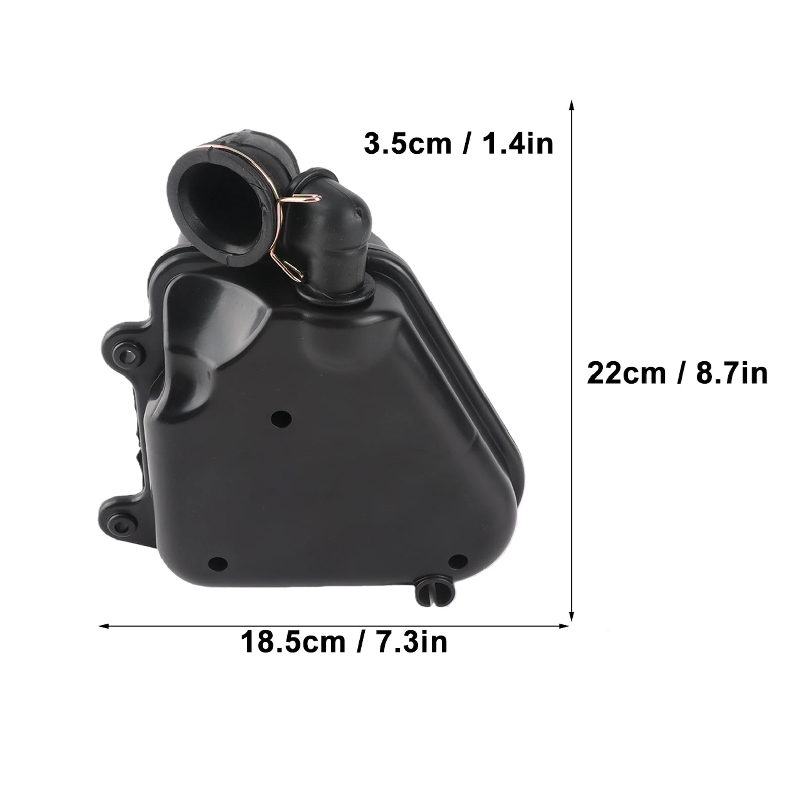 Air Filter Assembly Air Filter Cleaner Assembly Accessory Replacement for 2-Stroke 50cc 50QT-5 JOG50 Scooter Air Filter Qme