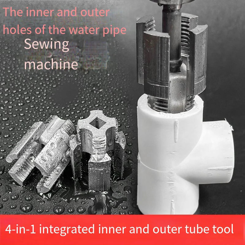 Pipe Thread Cutting Tool Integrated Internal External Threading Qme
