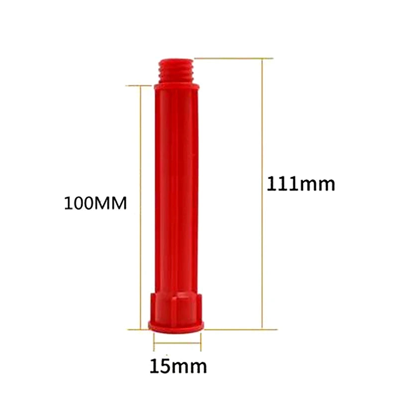 5 Home Caulking Nozzle Tips Plastic Extension Tubes Caulk Applicator Qme