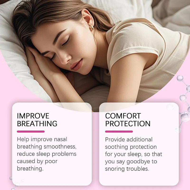 Stop Snoring Patch Nose Breathing Correction Improve Sleeping Qme