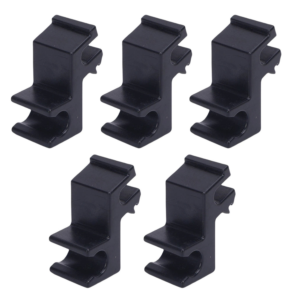 Truck Bed Cover Prop Rod Clips Tonneau Cover Prop Rod Clips Rugged Anti Cracking Hard Plastic for Folding Truck Bed Qme black