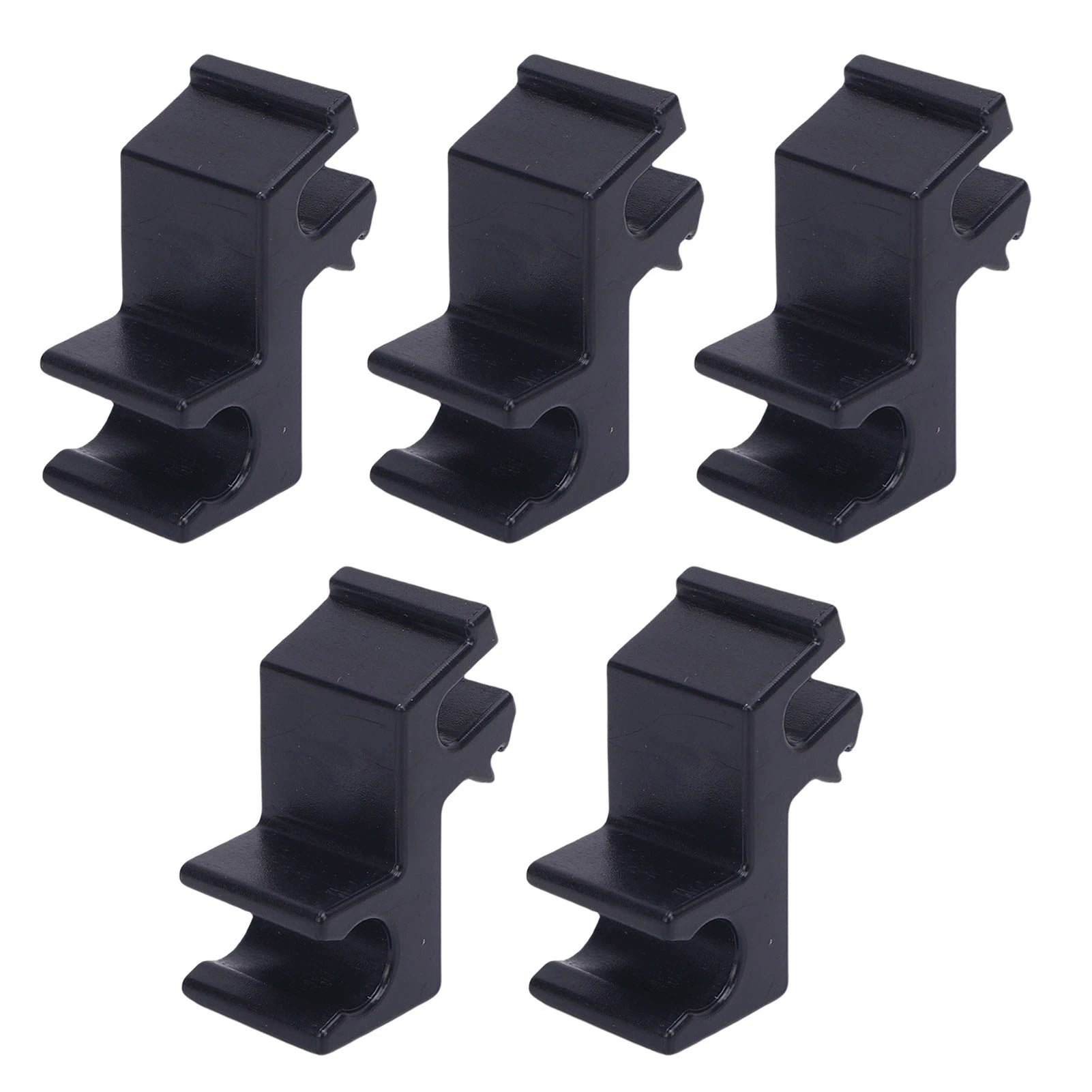Truck Bed Cover Prop Rod Clips Tonneau Cover Prop Rod Clips Rugged Anti Cracking Hard Plastic for Folding Truck Bed Qme black