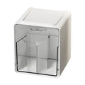 Transparent Storage Box Pull-out Cotton Stick Makeup Bathroom Drawer Qme B