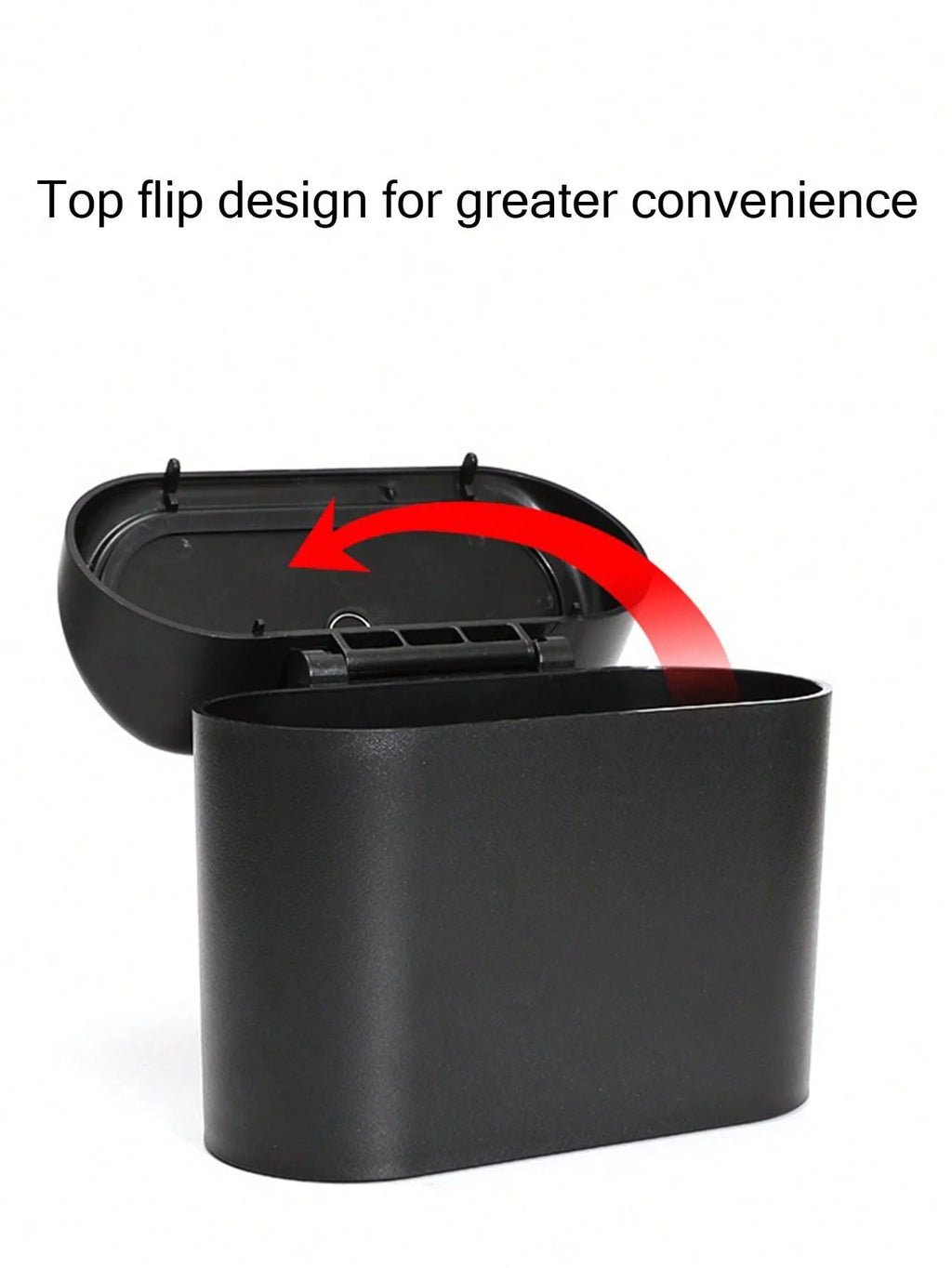 Car Trash Can Storage Box Door-side Hanging Lid Multifunctional Mini Qme