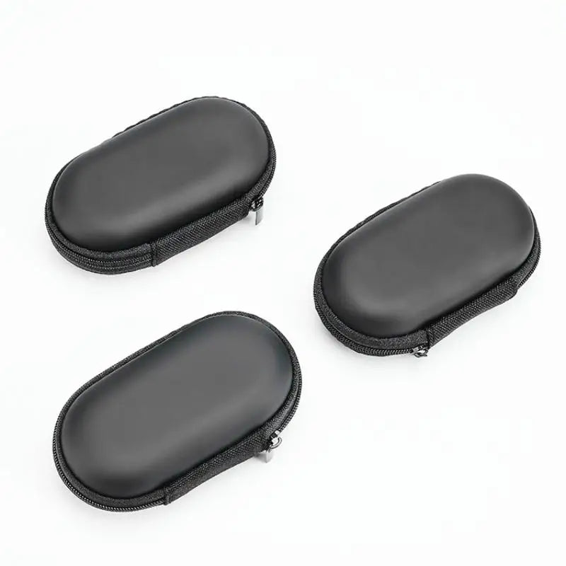 Portable Waterproof Earphone Bag Hard Shell Shockproof Case Daily Qme