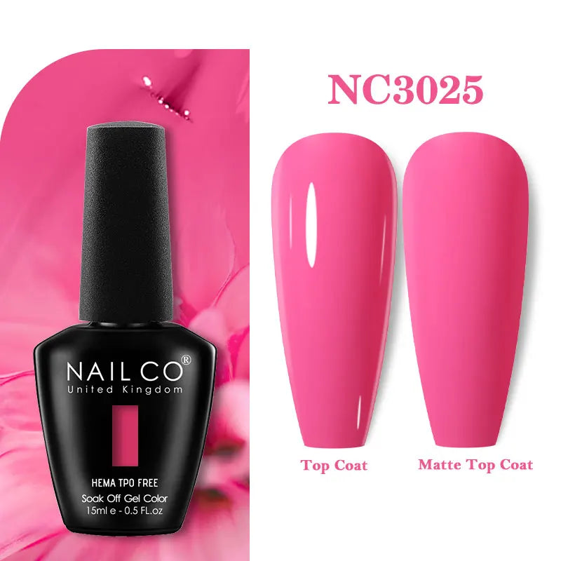 NAILCO Fresh Gel Nail Polish Nails Semi-permanent Varnish Hybrid