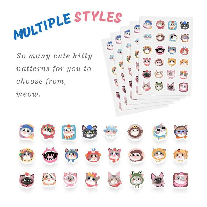 Cat-shaped Colorful Acne Patches Invisible Daytime Pimple Care Qme