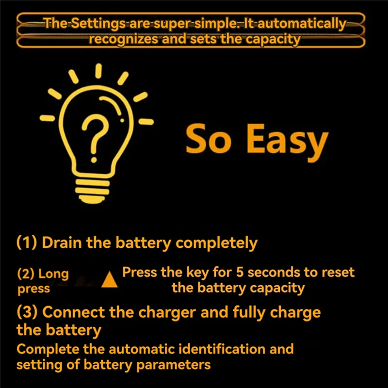 A02F-Color Screen Bluetooth Hall Coulomb Meter Battery Power Display Electric Car RV Voltage Current Power 400A Qme