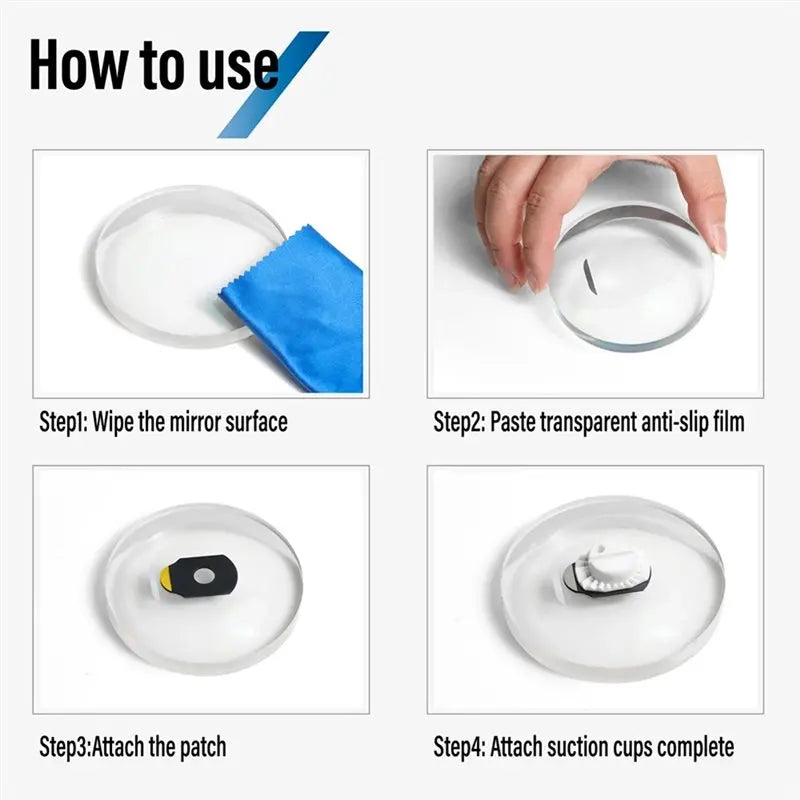 A02F-Anti Slip PC Hydrophobic Lens Protective Sticker 1000Pcs High Adhesive Optical Lens Clamping Pad Lens Edger Accessories Qme