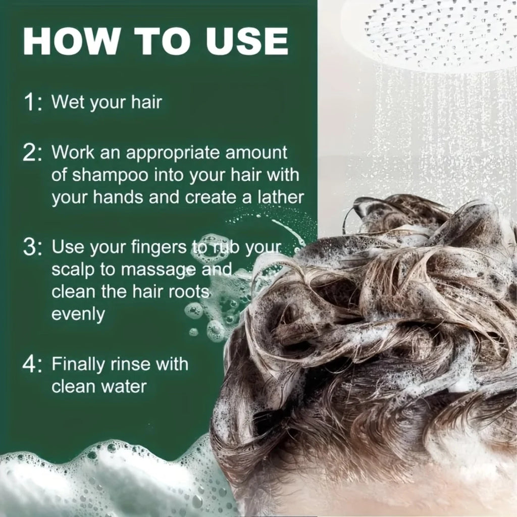 Multi-effect 2IN1 Hair Shampoo, Gentle Formula Nourishes for Silky Smooth Hair Qme